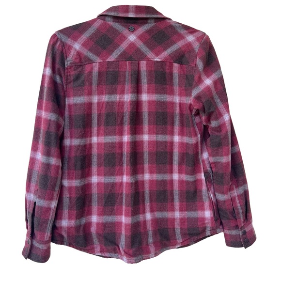 Prana Plaid flannel shirt, size Small - Picture 5 of 10